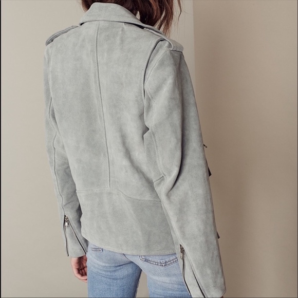 For Love & Lemons XS Understated Leather Jacket - Picture 3 of 8